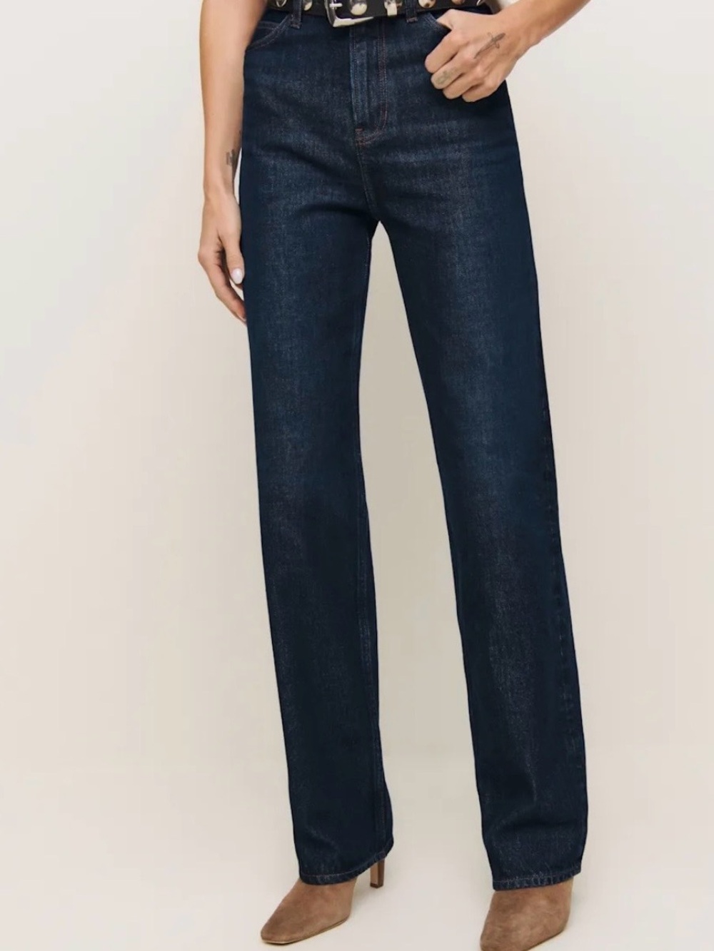 NWT Reformation Wilder High Rise Wide Leg Jeans Blue - Size 30 -  $178 RETAIL
